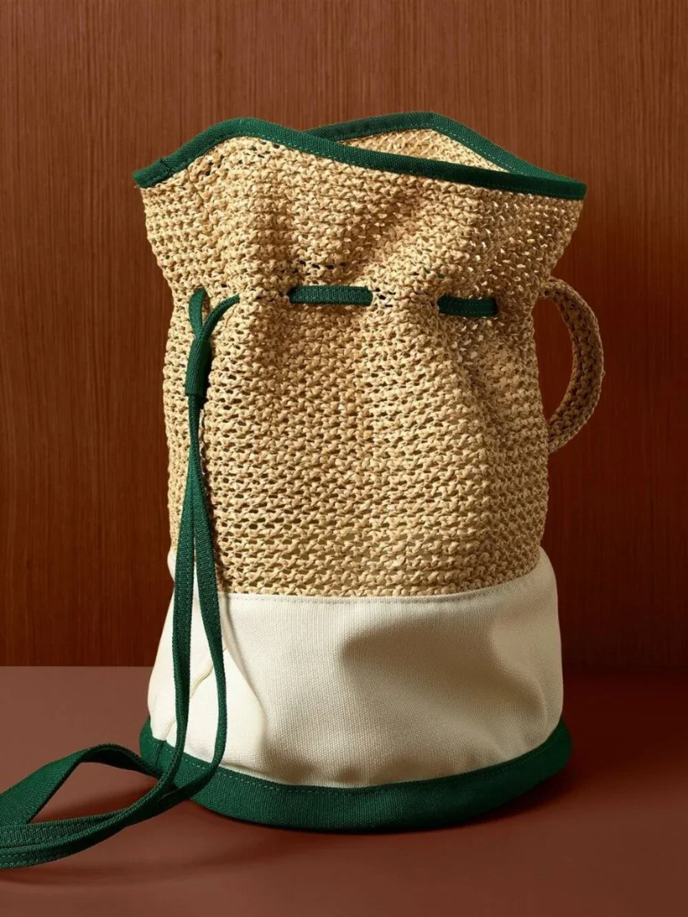 NEW Rosie Assoulin X Target Bucket Bag in Green